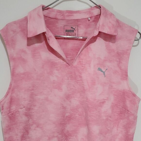 𝅺PUMA dry cell pink small sleeveless athletic shirt - Picture 2 of 7